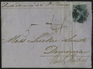 Sale 989, Lot 103, 1867-68 Grilled Issue and 1875 Re-Issue