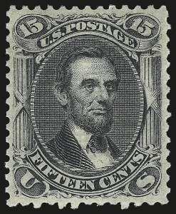 Sale 989, Lot 105, 1867-68 Grilled Issue and 1875 Re-Issue