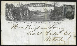 Sale 989, Lot 108, 1867-68 Grilled Issue and 1875 Re-Issue