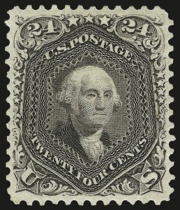 Sale 989, Lot 117, 1867-68 Grilled Issue and 1875 Re-Issue