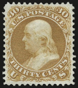 Sale 989, Lot 118, 1867-68 Grilled Issue and 1875 Re-Issue