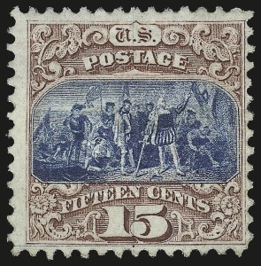 Sale 989, Lot 128, 1869 Pictorial Issue and 1875 Re-Issue