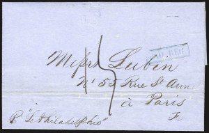 Sale 989, Lot 17, French Packet Service, 1783-1788