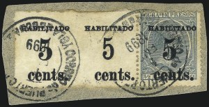 Sale 989, Lot 234, The Dr. Yamil H. Kouri Collection of Cuba Puerto Principe Issues