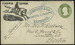 Sale 989, Lot 24, California and Western Mails