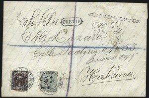 Sale 989, Lot 240, The Dr. Yamil H. Kouri Collection of Cuba Puerto Principe Issues