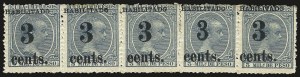 Sale 989, Lot 242, The Dr. Yamil H. Kouri Collection of Cuba Puerto Principe Issues