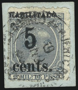 Sale 989, Lot 247, The Dr. Yamil H. Kouri Collection of Cuba Puerto Principe Issues