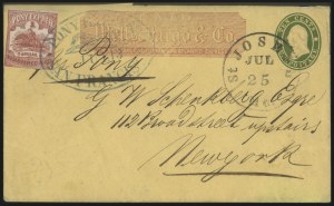 Sale 989, Lot 28, California and Western Mails