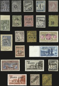 Sale 989, Lot 288, French Maritime Mails, French Colonies
