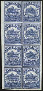 Sale 989, Lot 29, California and Western Mails