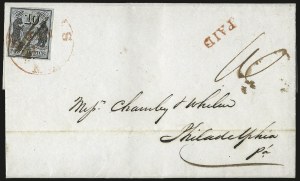 Sale 989, Lot 37, Postmasters Provisionals