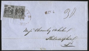 Sale 989, Lot 38, Postmasters Provisionals