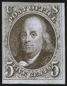 Sale 989, Lot 41, 1847 Issue