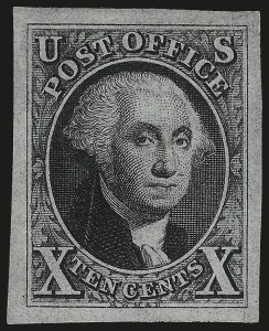 Sale 989, Lot 43, 1847 Issue