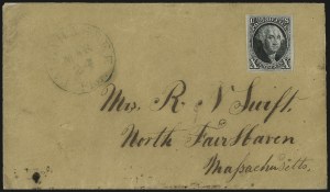 Sale 989, Lot 46, 1847 Issue