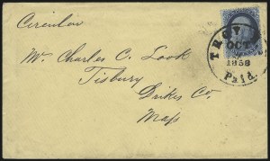 Sale 989, Lot 66, 1857-60 Issue