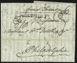 Sale 989, Lot 7, French Packet Service, 1783-1788