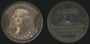 Sale 989, Lot 98, 1861-66 Issue, incl. Encased Postage