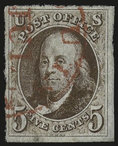 Sale 992, Lot 2007, 1847 Issue (Scott 1-2)