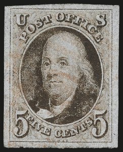Sale 992, Lot 2009, 1847 Issue (Scott 1-2)