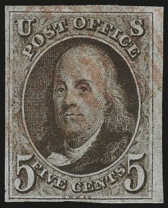 Sale 992, Lot 2017, 1847 Issue (Scott 1-2)