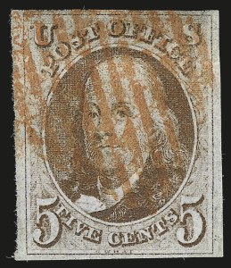 Sale 992, Lot 2022, 1847 Issue (Scott 1-2)