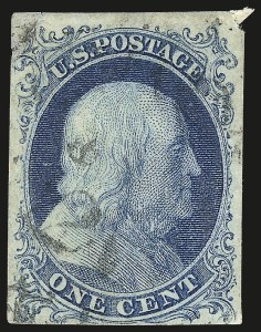 Sale 992, Lot 2026, 1c 1851-56 Issue (Scott 5-9)