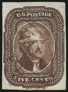Sale 992, Lot 2050, 3c and 5c 1851-56 Issue (Scott 10-12)