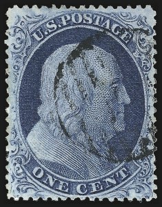 Sale 992, Lot 2077, 1c 1857-60 Issue (Scott 18-24)