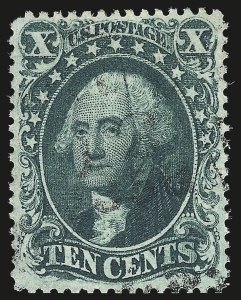 Sale 992, Lot 2093, 10c 1857-60 Issue (Scott 31-35)