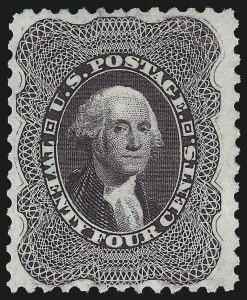 Sale 992, Lot 2111, 1875 Reprint of 1857-60 Issue (Scott 40-47)