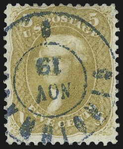 Sale 992, Lot 2118, 1861-66 Issue (Scott 56-72)