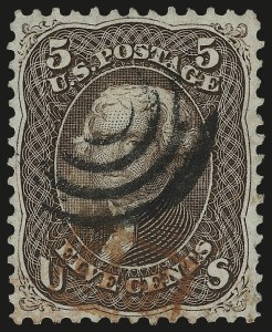 Sale 992, Lot 2132, 1861-66 Issue (Scott 73-78)
