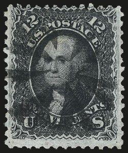 Sale 992, Lot 2147, 1867 Experimental Grills (A-Z, Scott 79-85E)