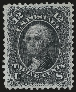 Sale 992, Lot 2152, 1867-68 Grilled Issue (E Grill - Scott 86-91)