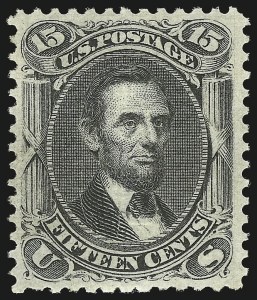 Sale 992, Lot 2154, 1867-68 Grilled Issue (E Grill - Scott 86-91)