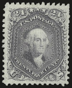 Sale 992, Lot 2161, 1867-68 Grilled Issue (F Grill - Scott 92-101)