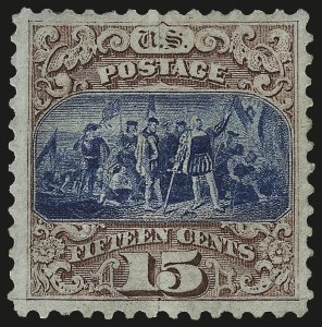 Sale 992, Lot 2186, 15c-90c 1869 Pictorial Issue (Scott 118-122)