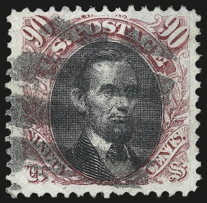 Sale 992, Lot 2192, 15c-90c 1869 Pictorial Issue (Scott 118-122)