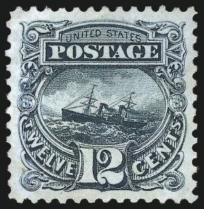 Sale 992, Lot 2201, 1875 Re-Issue of 1869 Pictorial Issue (Scott 123-133a)