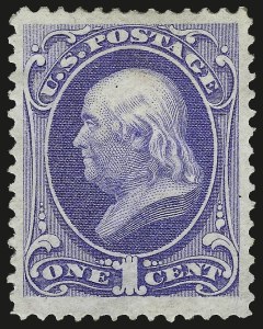 Sale 992, Lot 2224, 1870-71 National Bank Note Co. Ungrilled Issue (Scott 145-155)