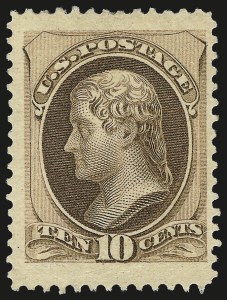 Sale 992, Lot 2248, 1875-79 Continental and American Bank Note Co. Issues (Scott 178-191)