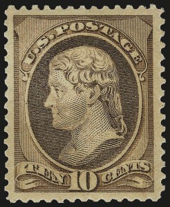 Sale 992, Lot 2256, 1881-87 American Bank Note Co. Issues (Scott 205-218)