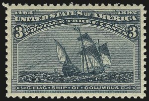Sale Number 992, Lot Number 2287, 1893 Columbian Issue (1c thru 8c, Scott 230-236)