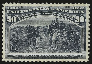 Sale Number 992, Lot Number 2307, 1893 Columbian Issue (10c thru $1.00, Scott 237-241)