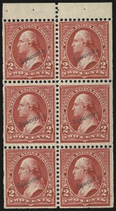 Sale 992, Lot 2370, 1897-1903 Change of Colors (Scott 279-284)