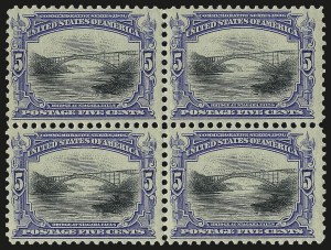 Sale 992, Lot 2387, 1901 Pan-American Issue (Scott 294-299)
