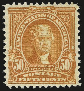 Sale 992, Lot 2399, 1902-08 Issues (Scott 300-319)