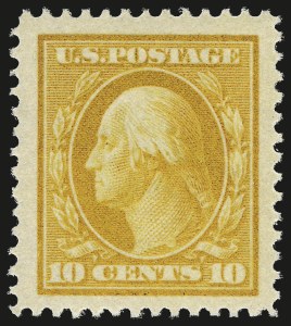 Sale 992, Lot 2448, 1910-13 Washington-Franklin Issue (Scott 374-396)